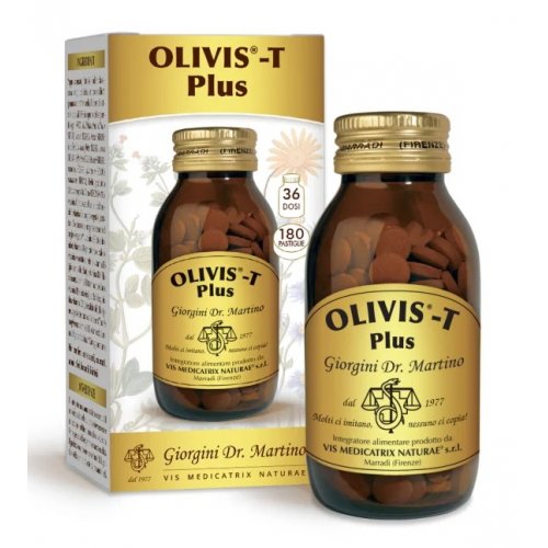 OLIVIS-T Plus integratore benessere cardiovascolare 180 Pastiglie dr Giorgini