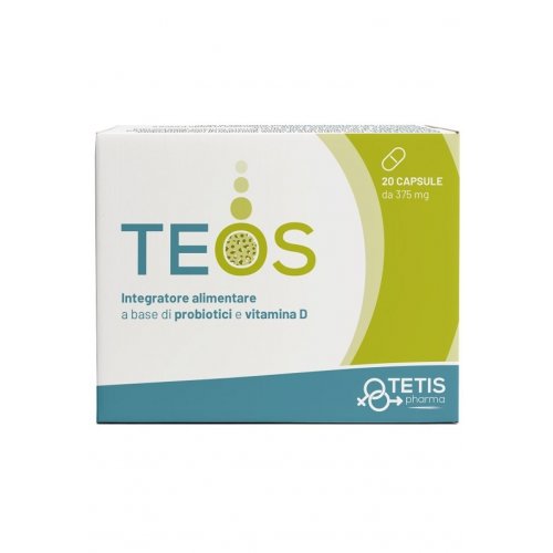 TEOS integratore di probiotici e vitamina D 20 capsule