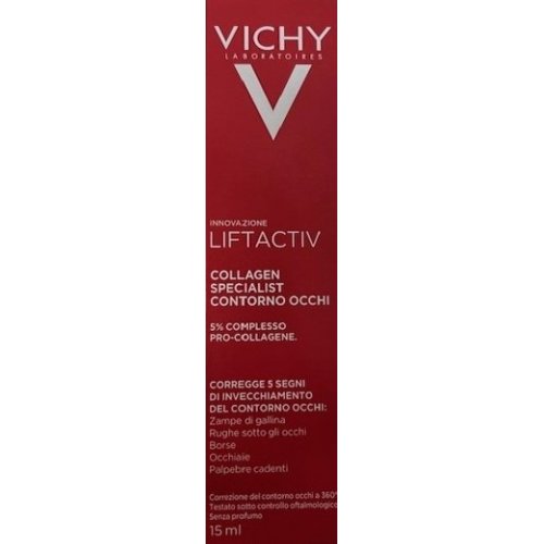 Vichy Liftactiv Collagen Specialist Contorno Occhi con collagene 15ml