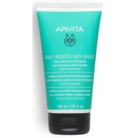 Apivita Balsamo Idratante Radici Grasse e Punte Secche 150ml | Farmacia Mascia