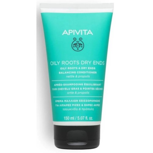 Apivita Balsamo Idratante Radici Grasse e Punte Secche 150ml | Farmacia Mascia