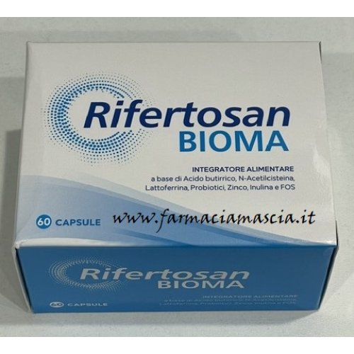 Rifertosan Bioma 60 Capsule Probiotici e Lattoferrina Rifertosan Bioma 60 Capsule Probiotici e Lattoferrina