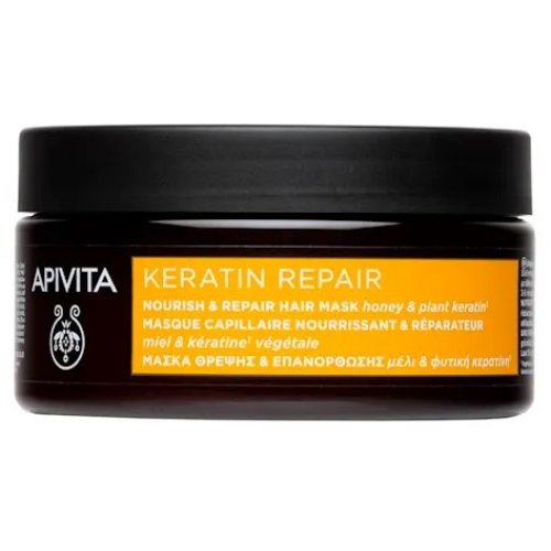 Apivita Keratin Repair Maschera Capelli 200ml | Riparazione Cheratina | Farmacia Mascia