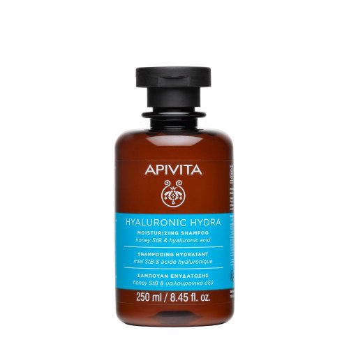 Apivita Shampoo Idratante Acido Ialuronico e Miele 250ml | Farmacia Mascia