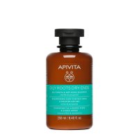 Apivita Shampoo Radici Grasse e Punte Secche 250ml | Farmacia Mascia