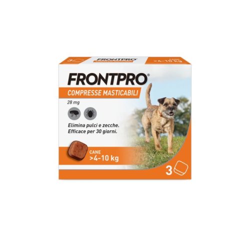 Frontpro Cani 4-10 kg 3 Compresse Masticabili | Farmacia Mascia