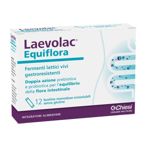 LAEVOLAC EQUIFLORA Fermenti lattici vivi gastroresistenti 12 buste