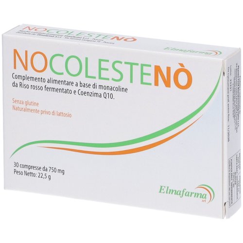 NOCOLESTENO rimedio per colesterolo alto 30 compresse 750mg