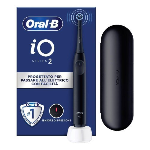  Oral-B iO 2 Night Black + Case | Tecnologia Magnetica
