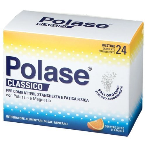 POLASE ARANCIA integratore di magnesio e potassio 24 Buste promo