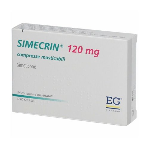 SIMECRIN*24CPR MAST 120MG