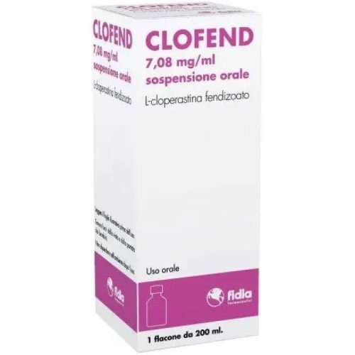 Clofend 7,08 mg/ml 200 ml | Sciroppo Tosse Secca Clofend 7,08 mg/ml 200 ml | Sciroppo Tosse Secca