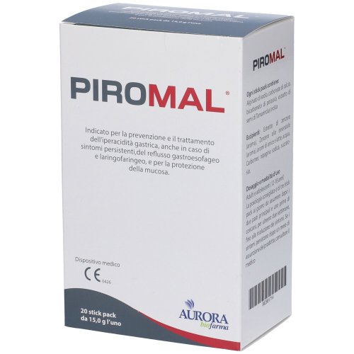 PIROMAL Gel 20 Stick | Reflusso e Iperacidità Gastrica