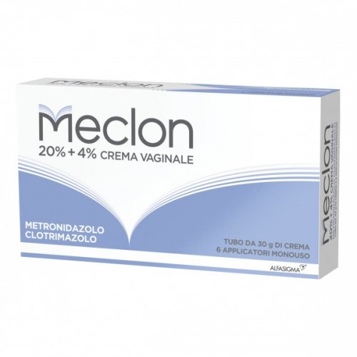 MECLON crema per infezioni vaginali 30g 6 applicatori 