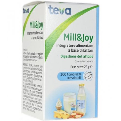 Mill&Joi Teva rimedio per intolleranza al lattosio 100 compresse con prezzo promo