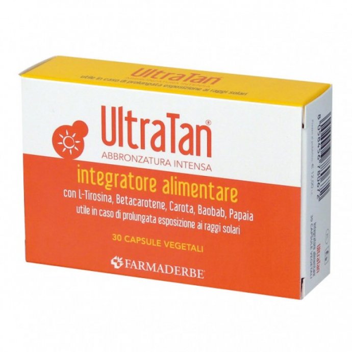 ULTRATAN Integratore naturale per il sole 30 capsule 