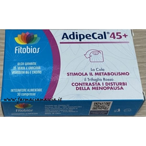 ADIPECAL 45+ integratore dimagrante per la donna in menopausa 30 compresse