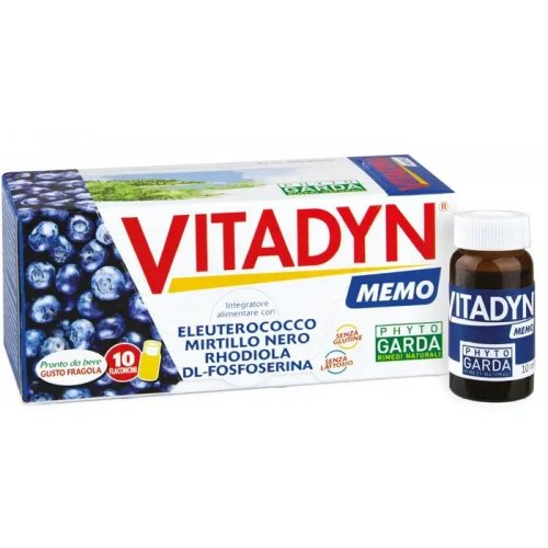 VITADYN MEMO integratore memoria e funzioni cognitive 10 flaconi prezzo promo