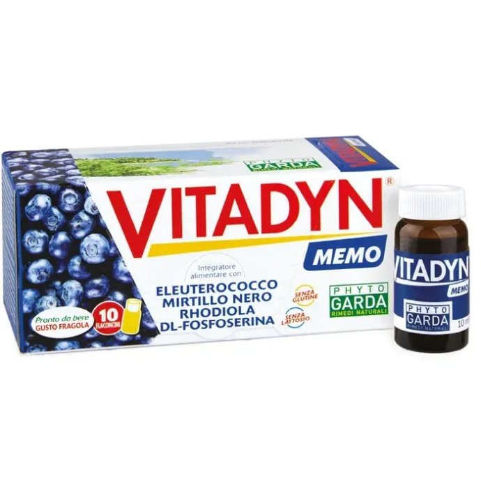 VITADYN MEMO integratore memoria e funzioni cognitive 10 flaconi prezzo promo
