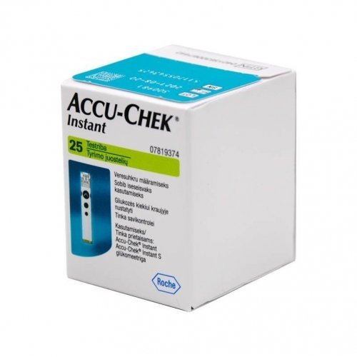 Accu-Chek Instant per la misurazione della glicemia 25 strisce con Prezzo Promo