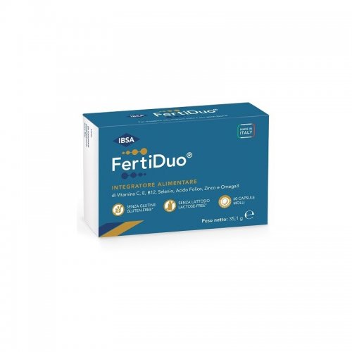 Fertiduo antiossidante utile sulla fertilità 60 Capsule a Prezzo Promo