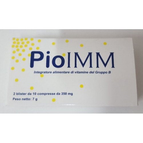 PIOIMM integratore di vitamina B 20 cp con prezzo promo