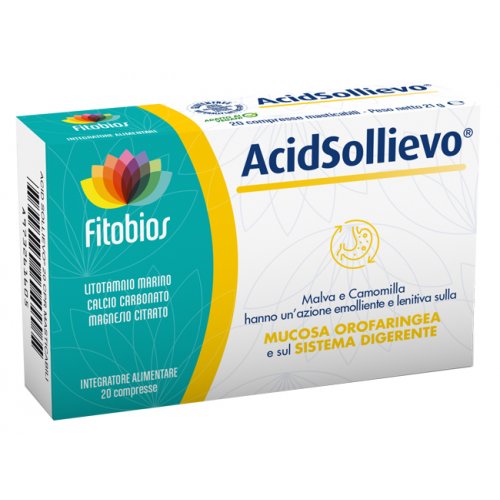 Acid Sollievo rimedio antiacido naturale 20 compresse 