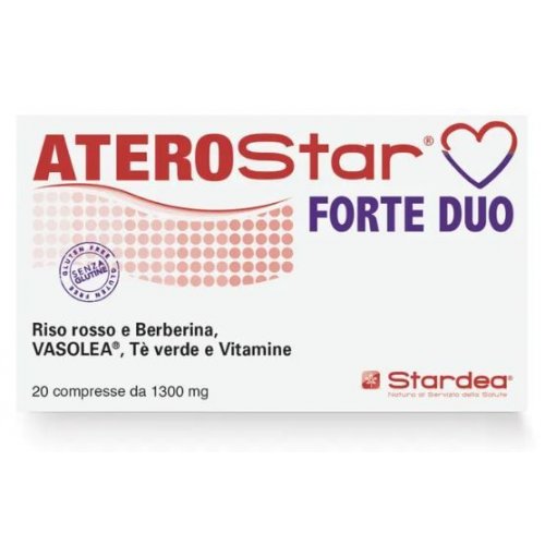 Aterostar Forte Duo per valori di colesterolo e trigliceridi più bassi 20 compresse a prezzo promo