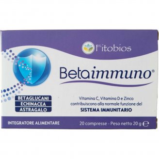 Betaimmuno integratore per il sistema immunitario 20 compresse