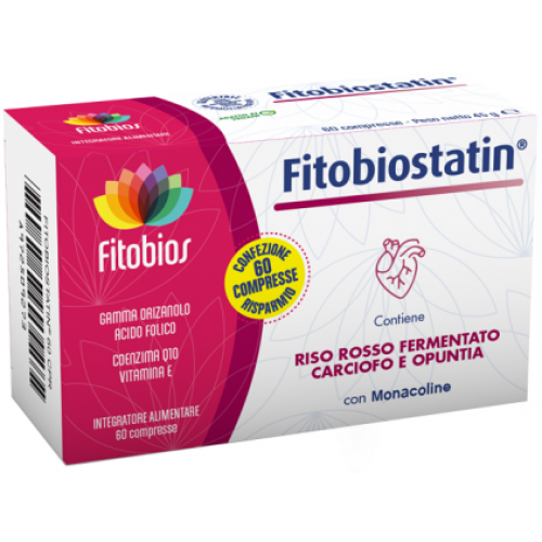 Fitobiostatin integratore che abbassa i livelli di colesterolo 60 compresse a prezzo promo