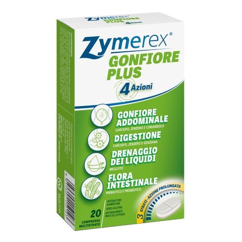 Zymerex Gonfiore Plus per  gonfiore addominale e digestione con prezzo promo