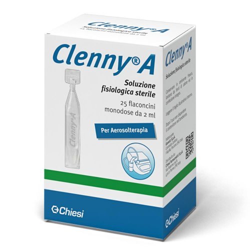 CLENNY A Soluzione fisiologica sterile 2ml 25 flaconcini per aerosol terapia