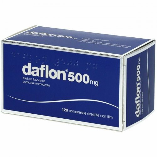 DAFLON rimedio per emorroidi e gambe pesanti 120 compresse 500mg prezzo promo