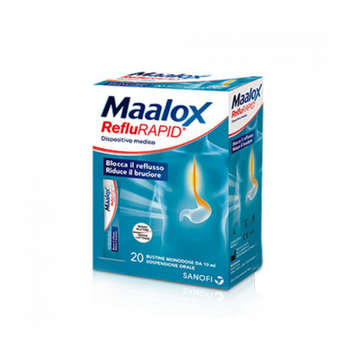 MAALOX REFLURAPID per il reflusso gastrico 20 buste a prezzo speciale