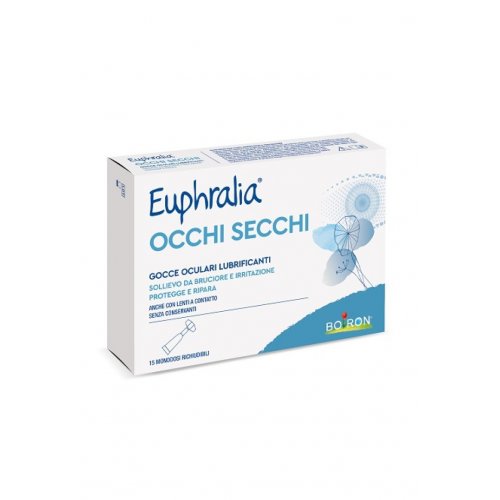EUPHRALIA Occhi secchi gocce oculari idratanti lubrificanti monodose