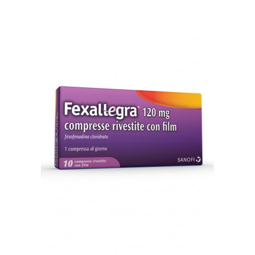 FEXALLEGRA farmaco per allergia primaverile 10 compresse 120mg