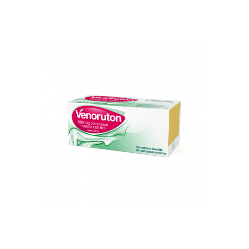 VENORUTON farmaco per insufficienza venosa 500mg 60 compresse