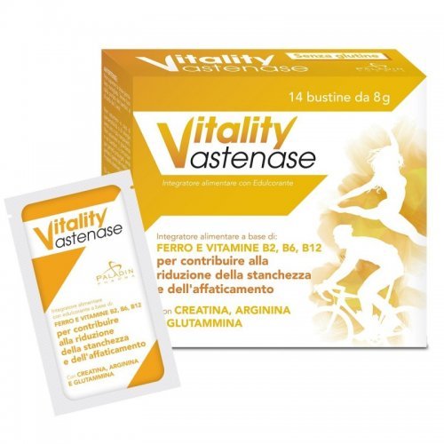 Vitality  Astenase Integratore per ridurre stanchezza ed affaticamento 14 buste a prezzo promo