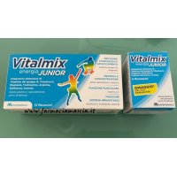 Vitalmix Junior integratore bambini stanchezza e concentrazione 12 flaconi + 4 in omaggio