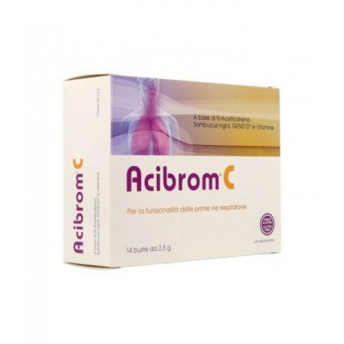 ACIBROM integratore di vitamina C 14 bustine