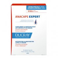 ANACAPS EXPERT integratore capelli e unghie deboli 90 capsule formulazione 2023