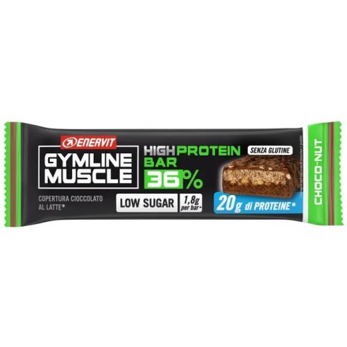 ENERVIT GYMLINE barretta proteica 20g di proteine gusto Choco 55g