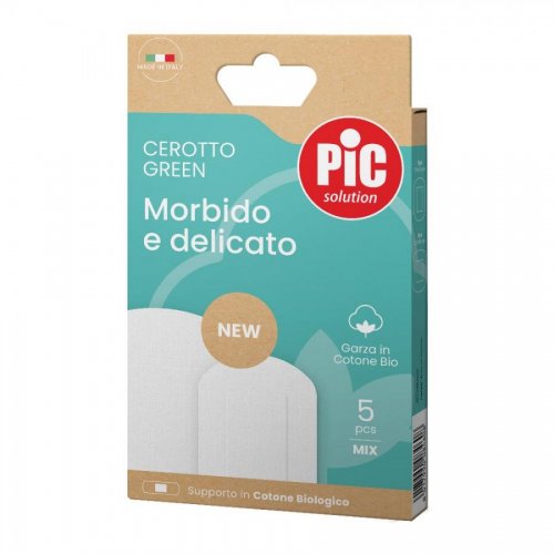 CEROTTO PIC GREEN con Aloe cotone bio misto 5 Pezzi