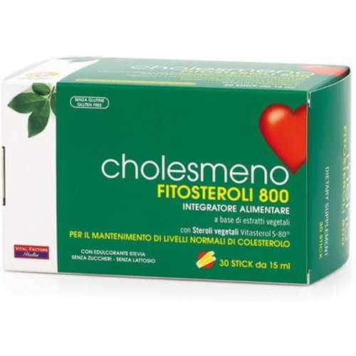 CHOLES MENO FITOSTEROLI 800 rimedio per colesterolo alto 30 Stick da 15ml