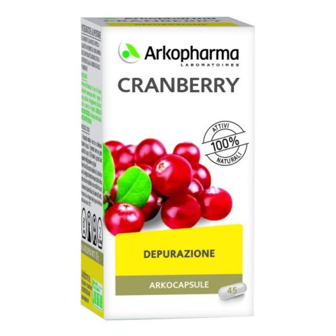 Arkocapsule Cramberry integratore per vie urinarie 45 capsule con prezzo promo Arkocapsule Cramberry integratore per vie urinarie 45 capsule con prezzo promo