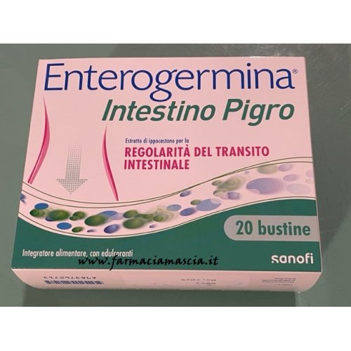 Enterogermina Intestino Pigro integratore per il transito intestinale 20 buste bipartite con prezzo speciale
