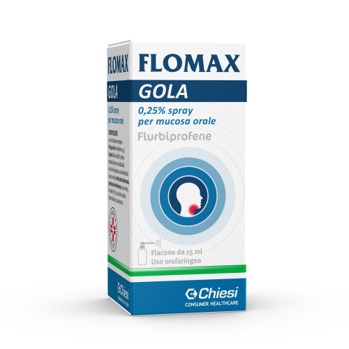 FLOMAX GOLA spray antinfiammatorio per gola e mucosa orale 15ml