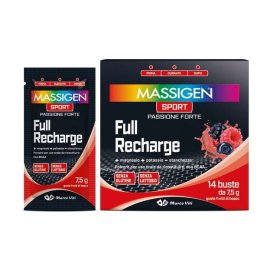 MASSIGEN SPORT FULL RECHARGE integratore energetico 14 buste
