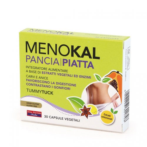 Menokal Pancia Piatta rimedio che migliora la digestione 30 capsule