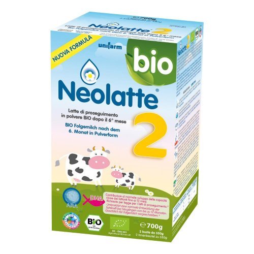 NEOLATTE 2 BIO latte in polvere dal 6 mese DHA-ARA 2x350g